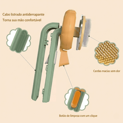 HairFree™ 1-Click - Escova Profissional