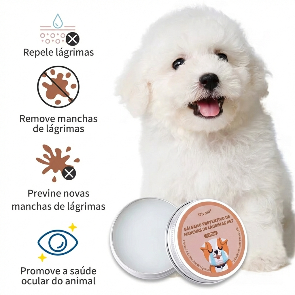 LivoGlow™ Bálsamo Ocular- Reduz Manchas e Protege os Pelos | Pincel Grátis