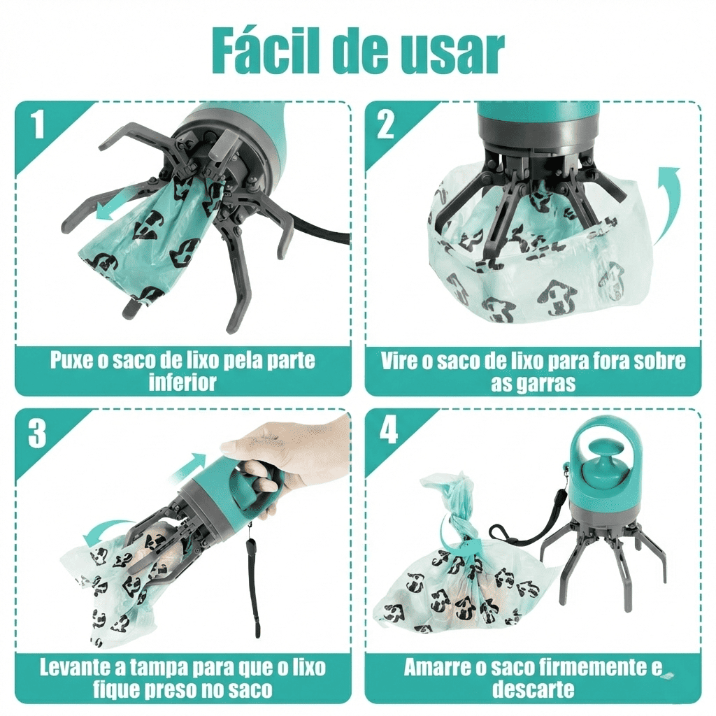 LivoCatch™ Higiene Total no Passeio