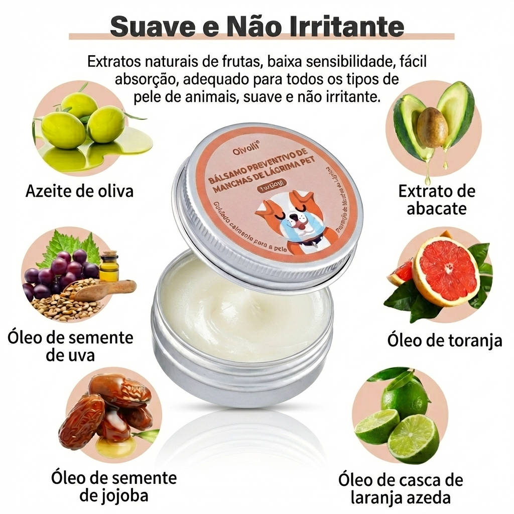 LivoGlow™ Bálsamo Ocular- Reduz Manchas e Protege os Pelos | Pincel Grátis