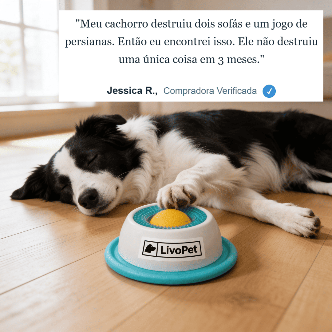 Zenball™ – Bowl Anti-Ansiedade de Lambida Rítmica