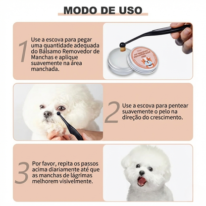 LivoGlow™ Bálsamo Ocular- Reduz Manchas e Protege os Pelos | Pincel Grátis