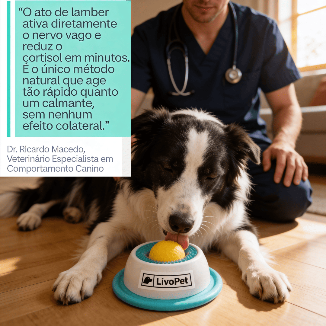 Zenball™ – Bowl Anti-Ansiedade de Lambida Rítmica